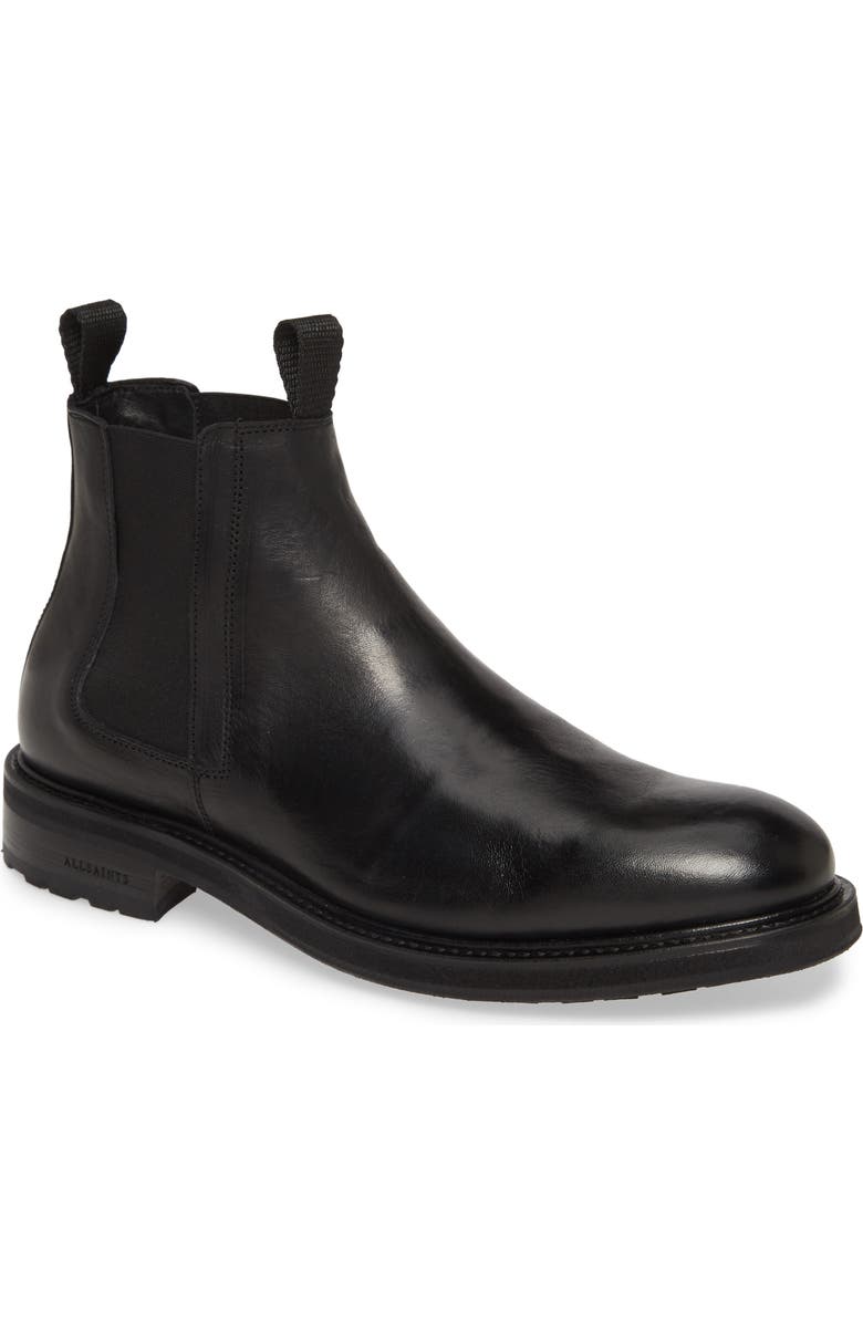 AllSaints Brennon Chelsea Boot, Main, color,