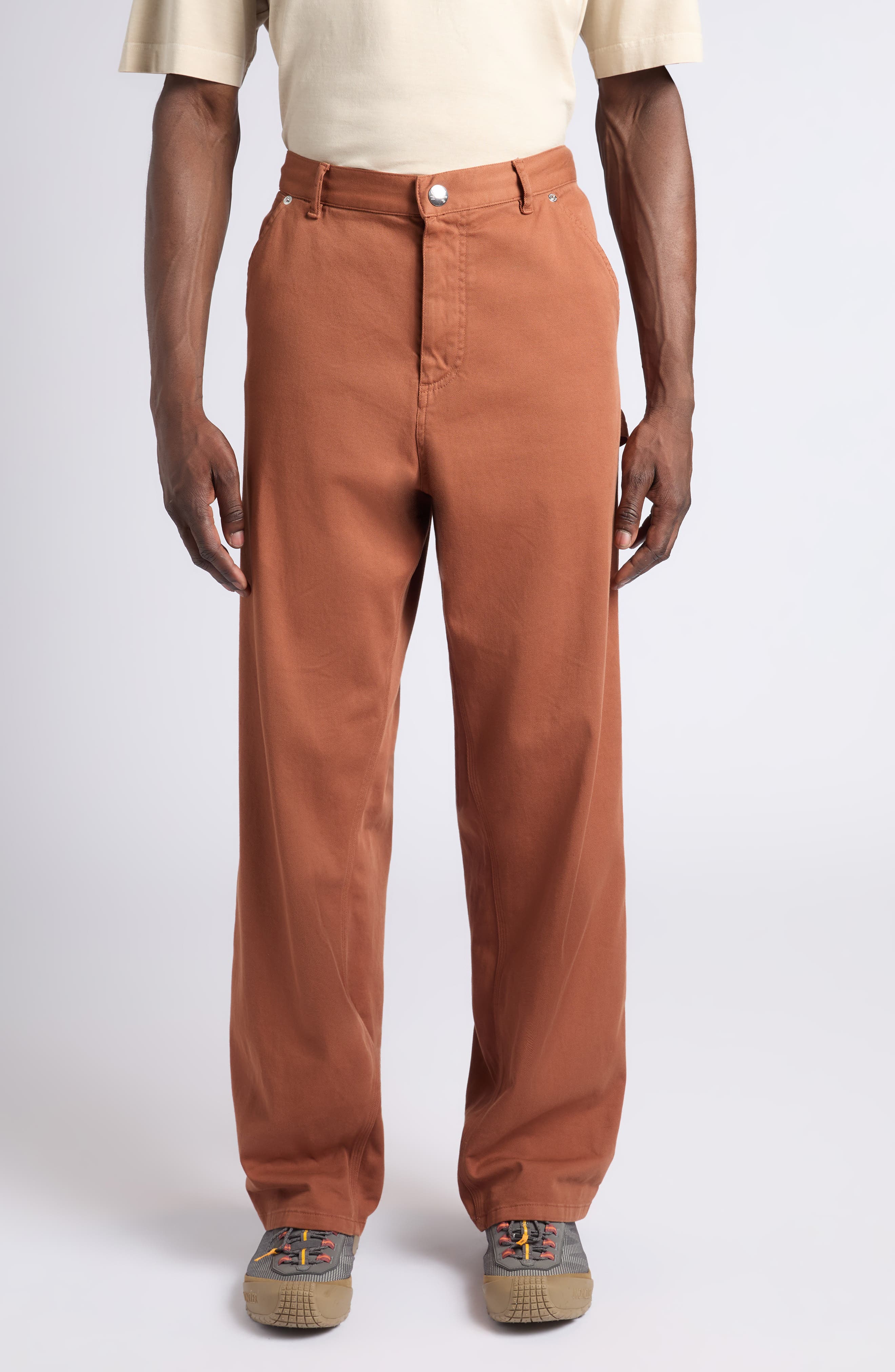Cotton Stretch Twill Carpenter Pants - image 3