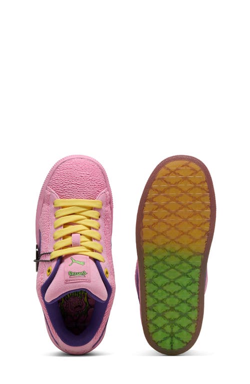 Puma X Tmnt Suede Xl 2 Big Kids' Sneakers In Mauved Out-team Violet