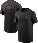 Nike Men's Nike Black Kansas City Chiefs Split Logo T-Shirt