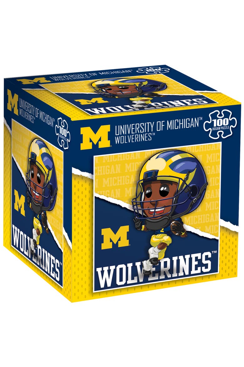 Michigan Wolverines Mascot 100pc Puzzle, Main, color, Multicolor