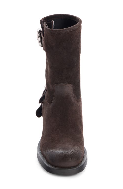 Chloé Dakota Biker Boot In Multi