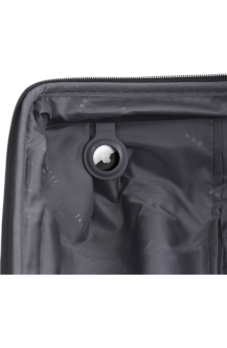 bugatti Berlin Hardside Large Luggage with Expansion, Alternate, color, Charcoal