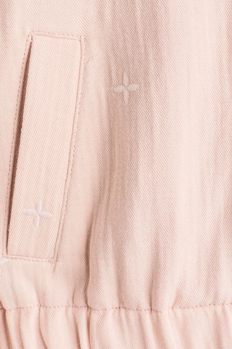 Cotton Bomber Jacket, Alternate, color, Light pink