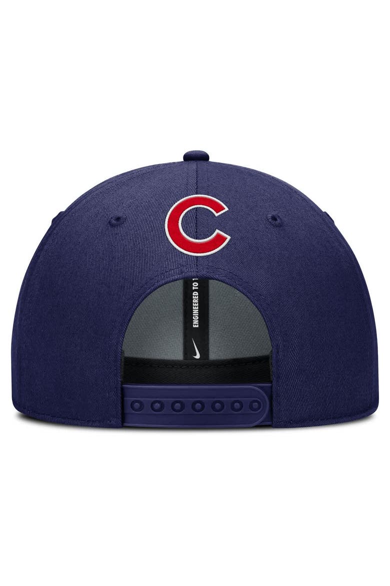 Men's Nike Navy Chicago Cubs Rise Gaberdine Adjustable Hat, Alternate, color, Navy