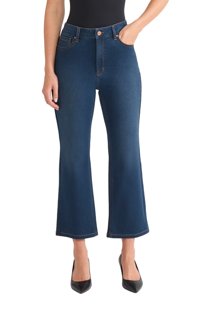 Jones New York Lexington Crop Flare Jeans, Main, color, 