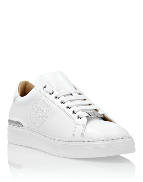 Nappa Leather Lo-Top Sneakers Hexagon Unisex