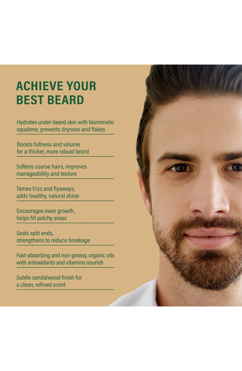 ASNA Beard Boost Oil for Thickening, Anti-Itch, Softening, Alternate, color, NO COLOR