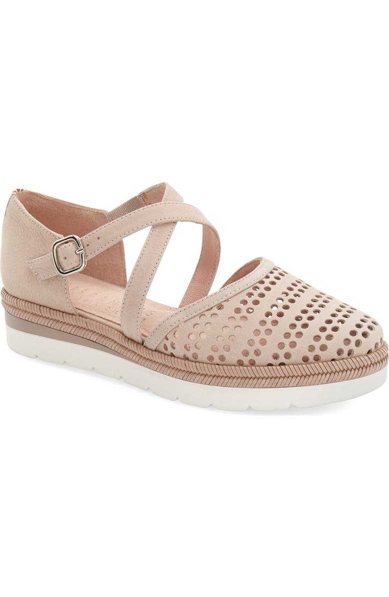 Hispanitas 'Leesa' Perforated Espadrille Platform Flat, Main, color,