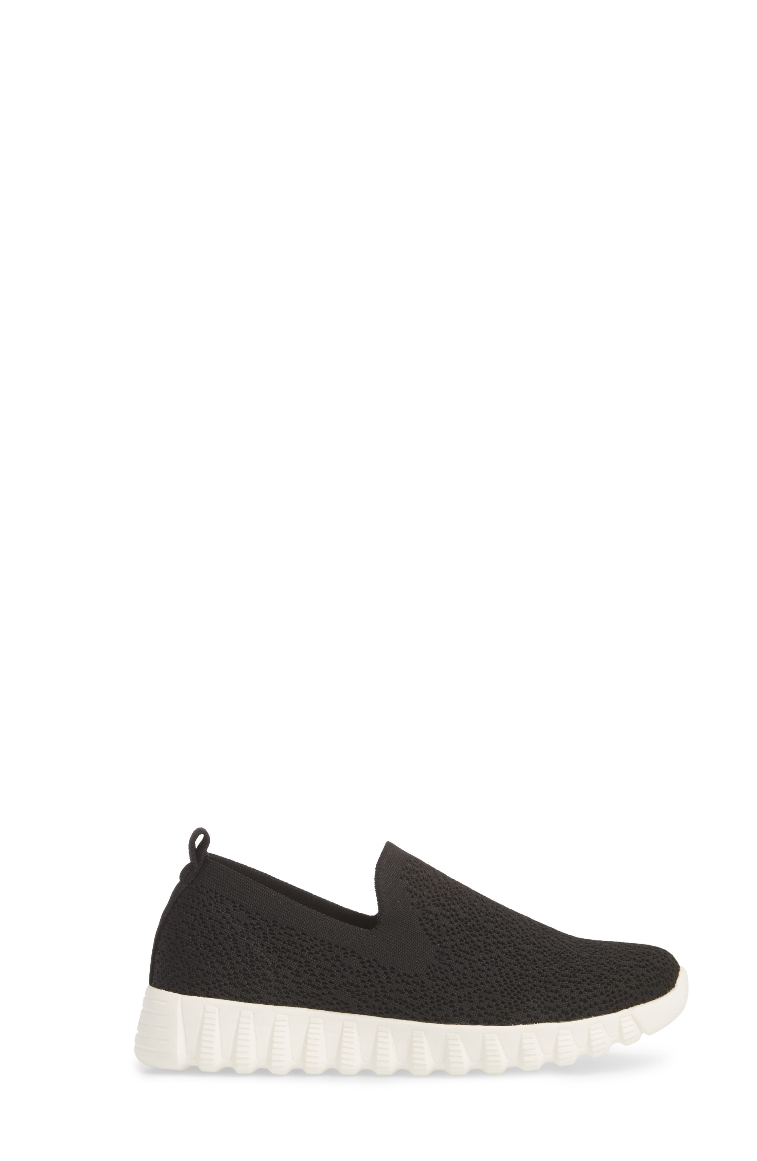 Orly Sneaker, Alternate, color, BLACK FABRIC