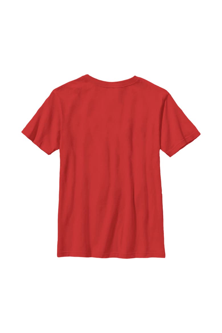 Boy's Marvel Easter Themed Logo  Graphic T-Shirt, Alternate, color, Red