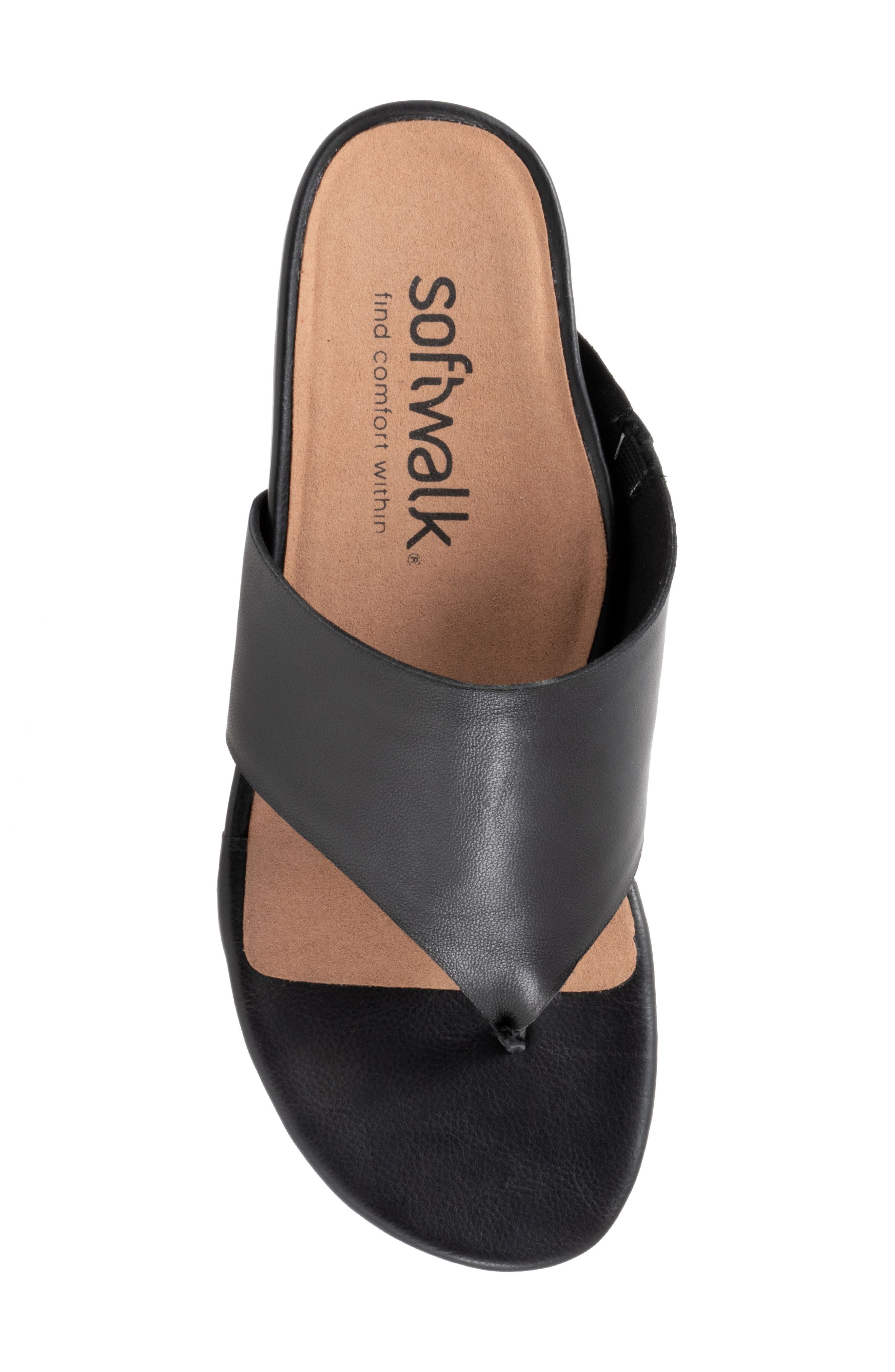 SoftWalk<sup>®</sup> Chandler Sandal, Alternate, color, Black
