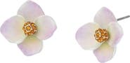 Betsey Johnson Flower Stud Earrings