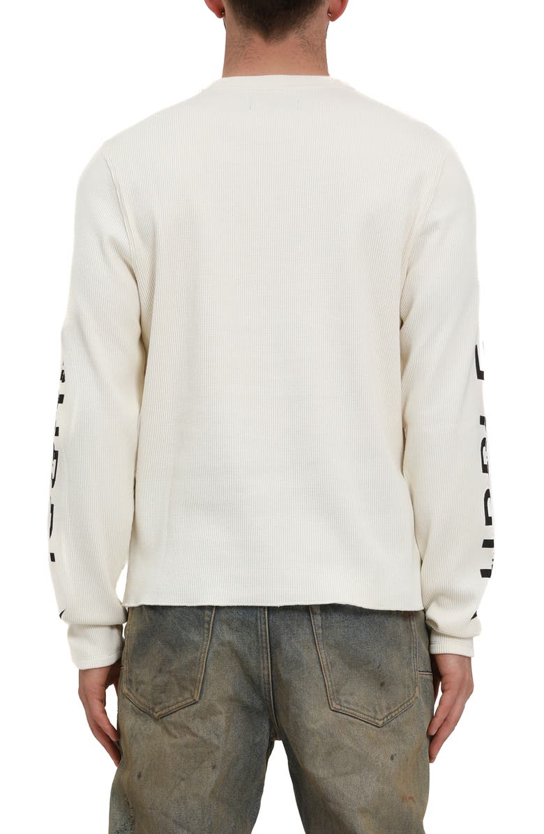 PURPLE BRAND Long Sleeve Thermal Graphic T-Shirt, Alternate, color, White