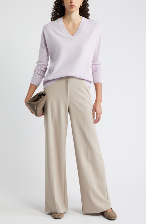 Nordstrom V-neck Cashmere Sweater In Pink