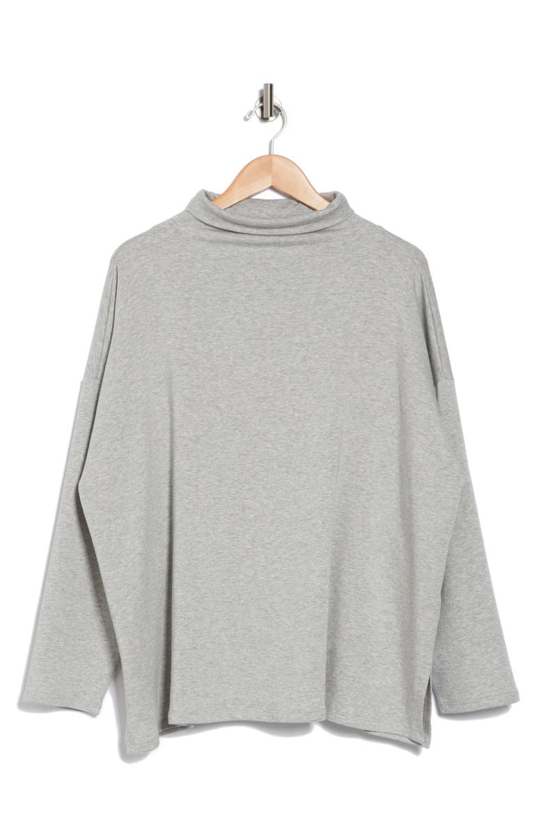 Eileen Fisher Funnel Neck Boxy Top, Alternate, color,