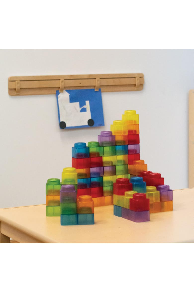 Translucent Soft Blocks - 80 Pieces, Alternate, color, Multicolored