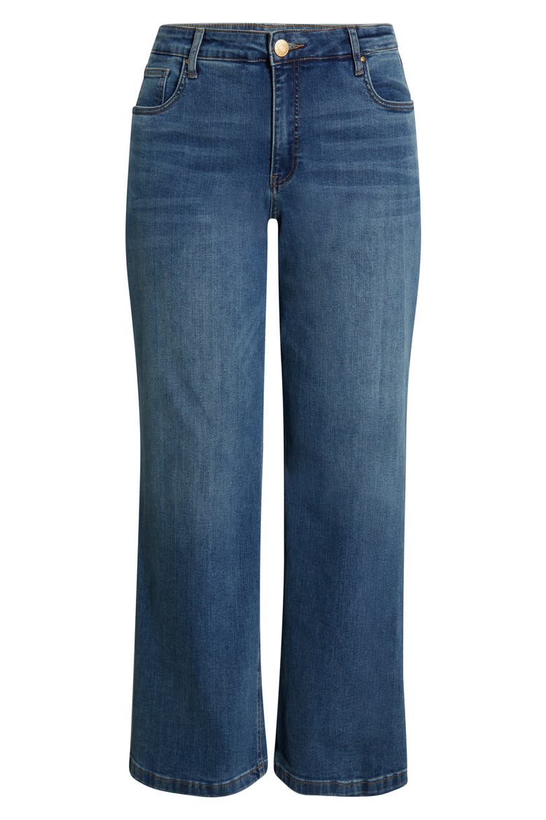 Jean High Waist Wide Leg Jeans, Main, color, SHARPER