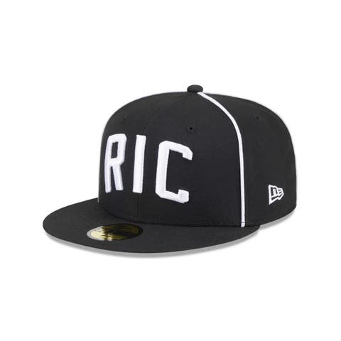 Men's New Era  Black Richmond Flying Squirrels Theme Nights 59FIFTY Fitted Hat