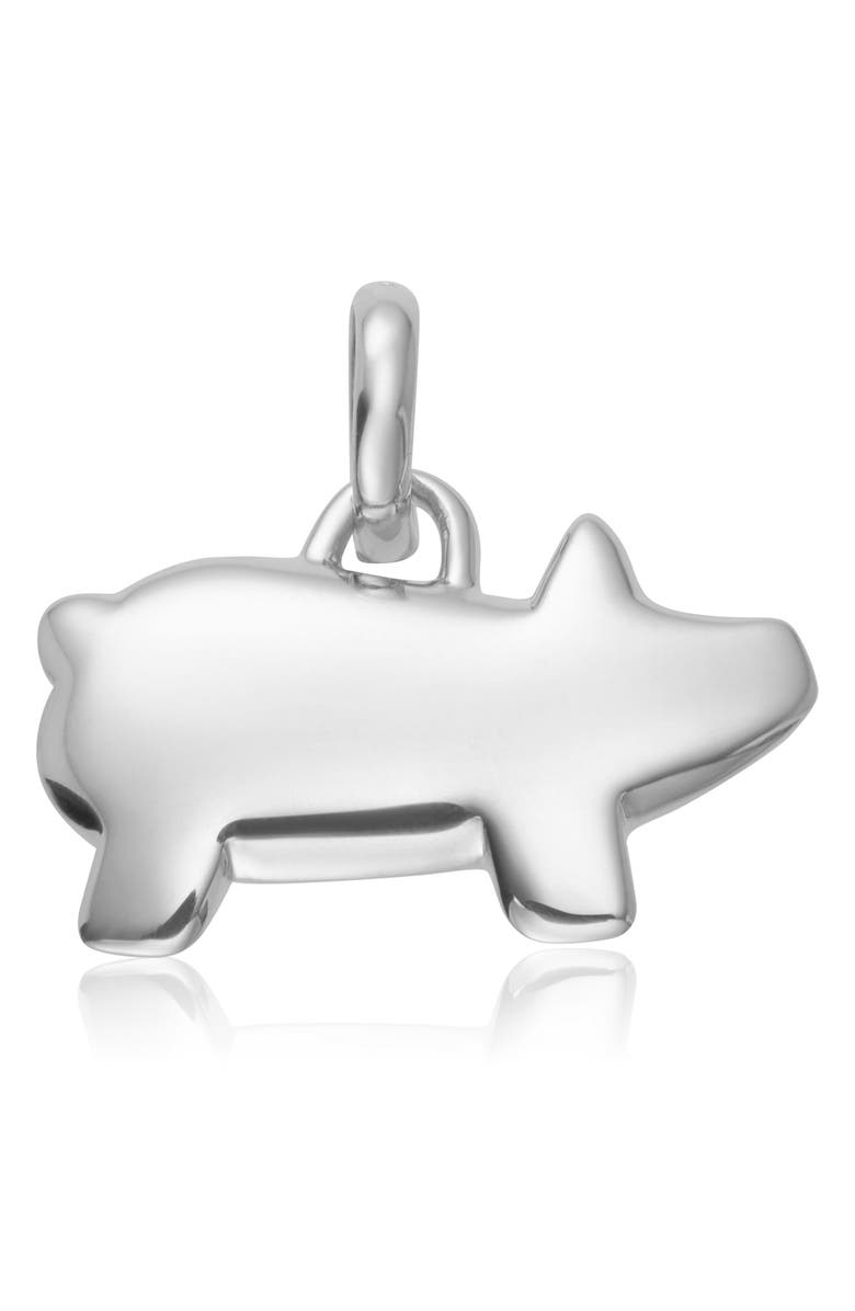 Monica Vinader Chinese Zodiac Bessie the Pig Pendant Charm, Alternate, color,