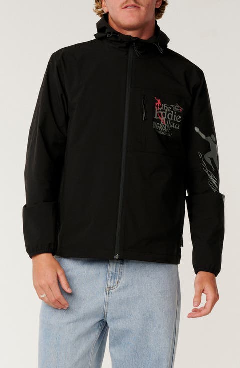Eddie Would Go Spray Hooded Jacket