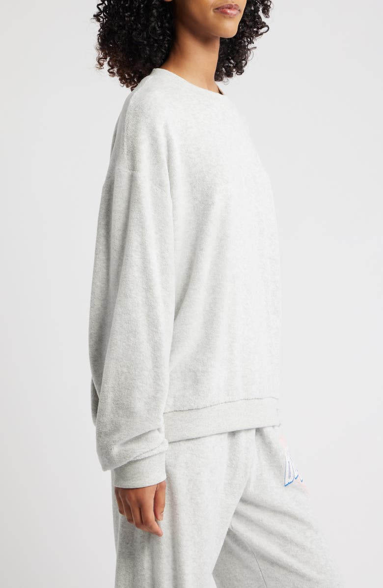 BOYS LIE Charmer Kara Crewneck Sweatshirt, Alternate, color, Grey