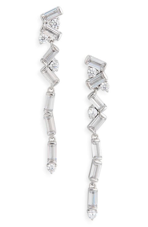 Jazz Angled Linear Earrings
