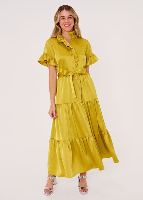 Sadie Maxi Satin Dress