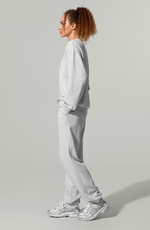 Lilysilk Porchlight Balance Crew Sweatshirt In Gray