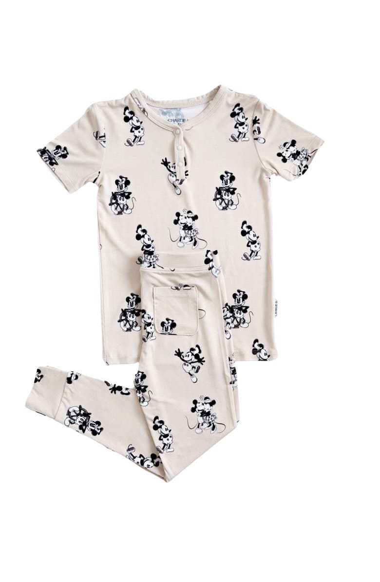 Charlie Lou Baby<sup>®</sup> Steamboat Willie Pajama Set, Main, color, 