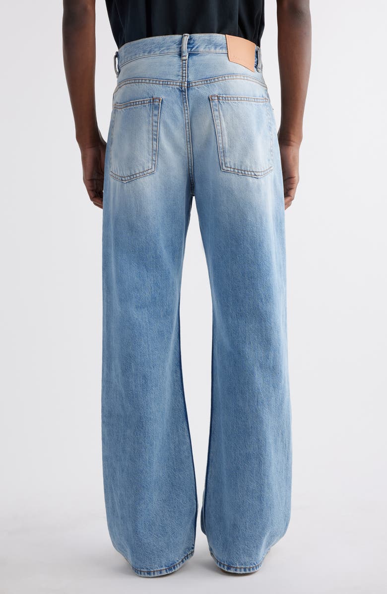 Acne Studios Loose Bootcut Jeans, Alternate, color, 