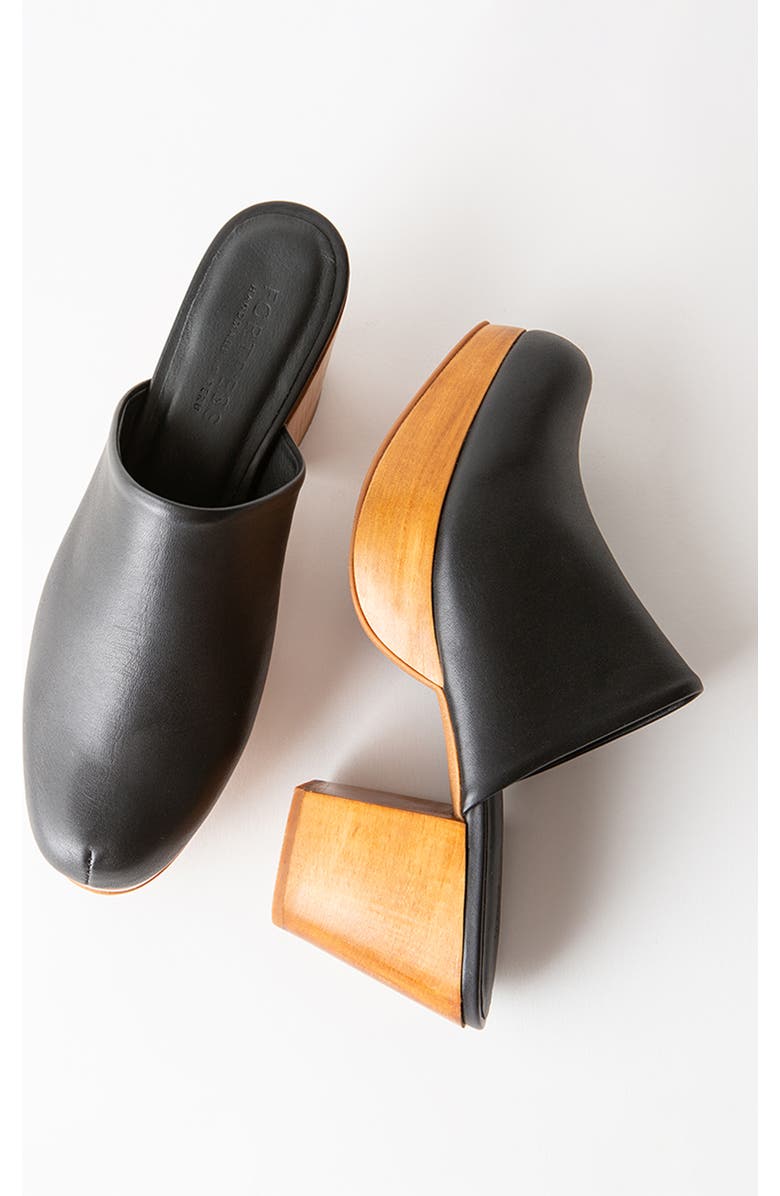 Fortress Ava Clog Mule, Alternate, color, Black