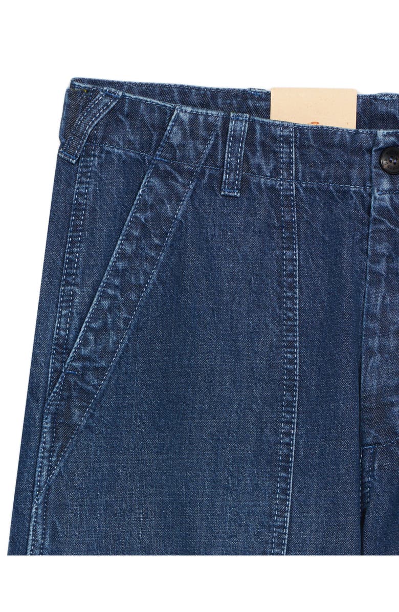 Fortela Relaxed Fit Denim Pants, Alternate, color, Dark Blue