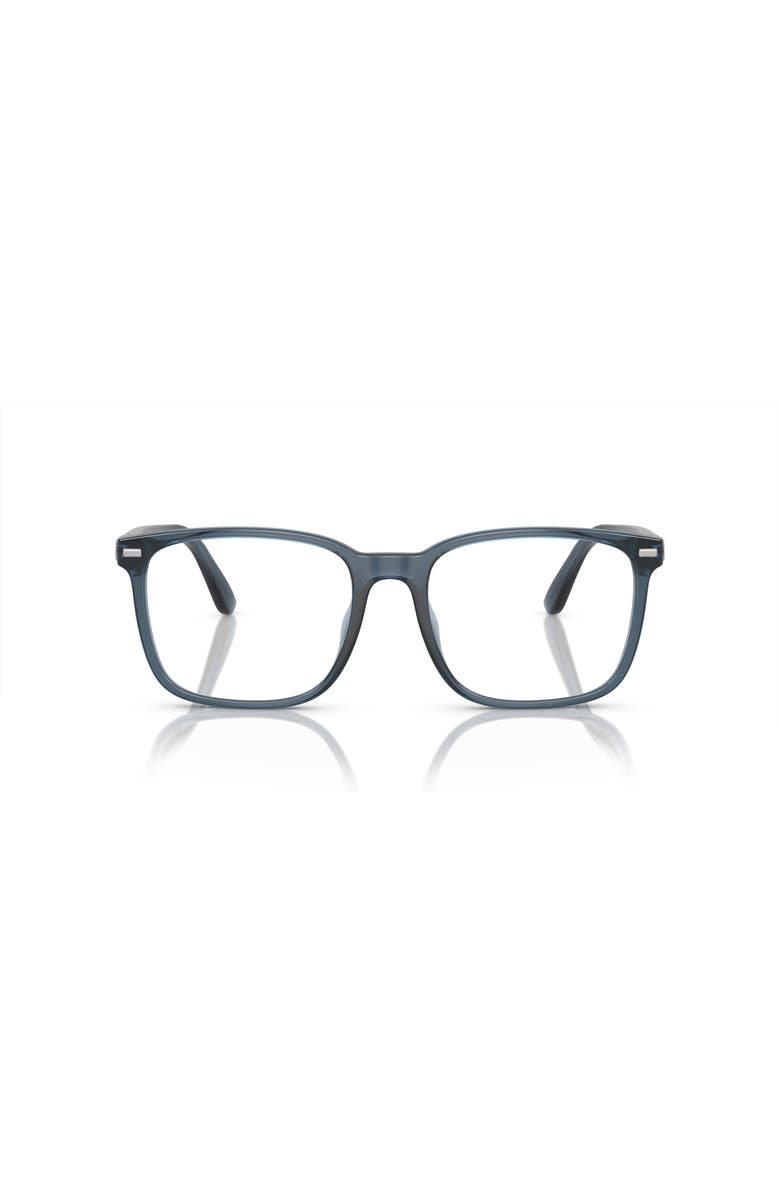 Polo Ralph Lauren 55mm Square optical glasses, Alternate, color, Blue