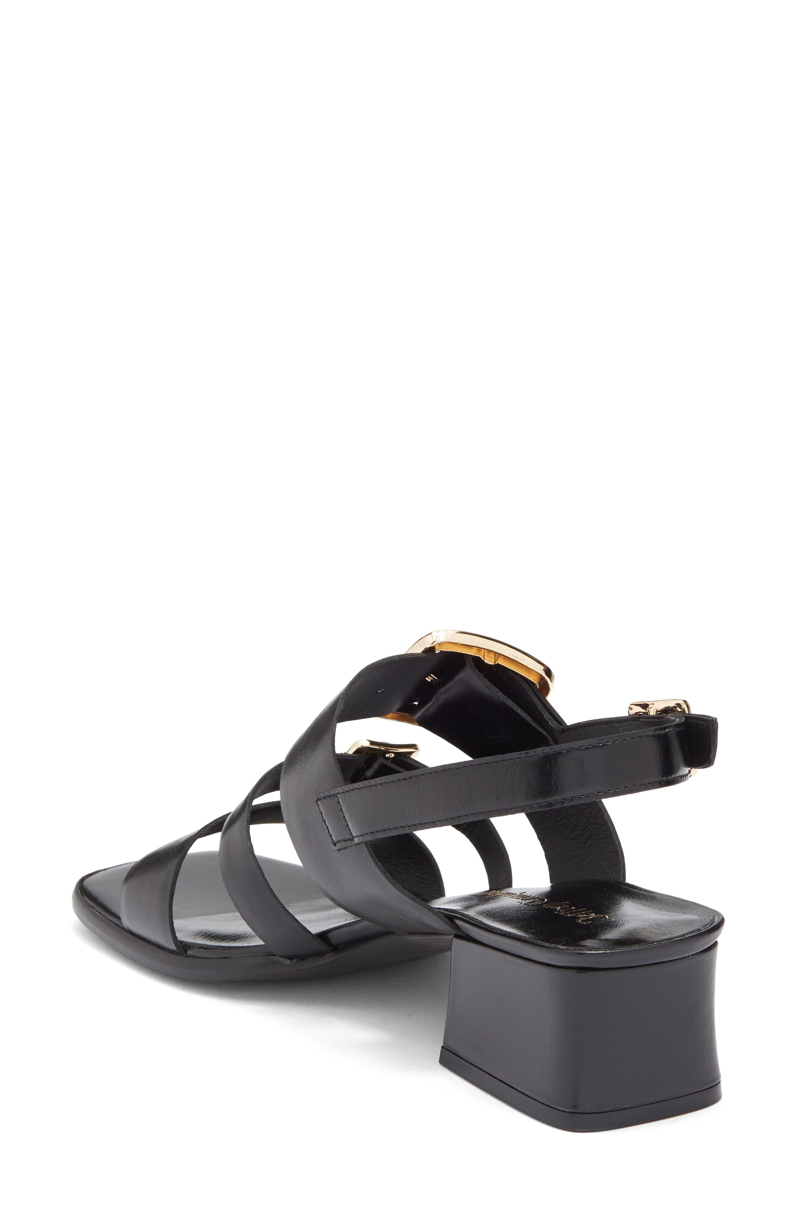 Jeffrey Campbell Righteous Cage Sandal, Alternate, color, Black