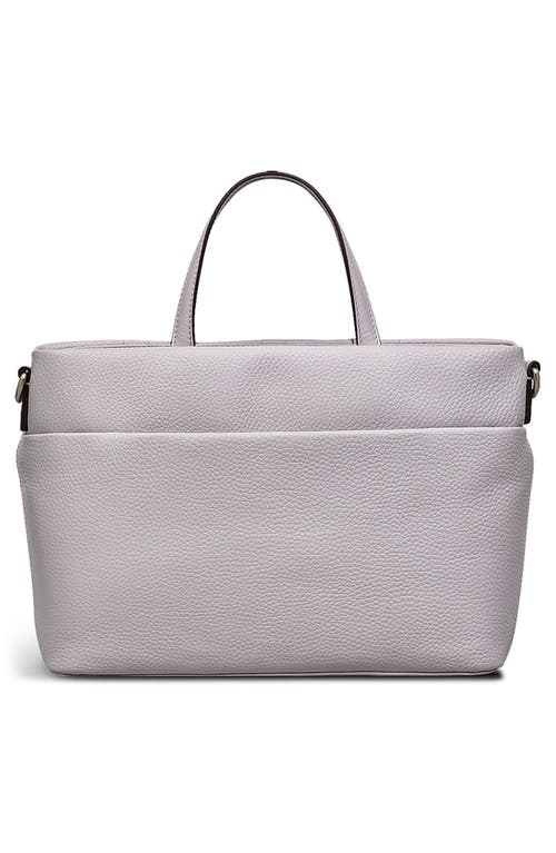 Radley Sunny Dene Small Zip Quilted Leather Satchel In Purple