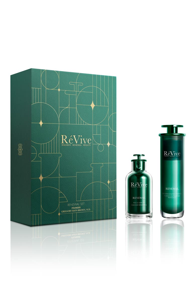 Renewal Skincare Set $435 Value, Main, color, GREEN