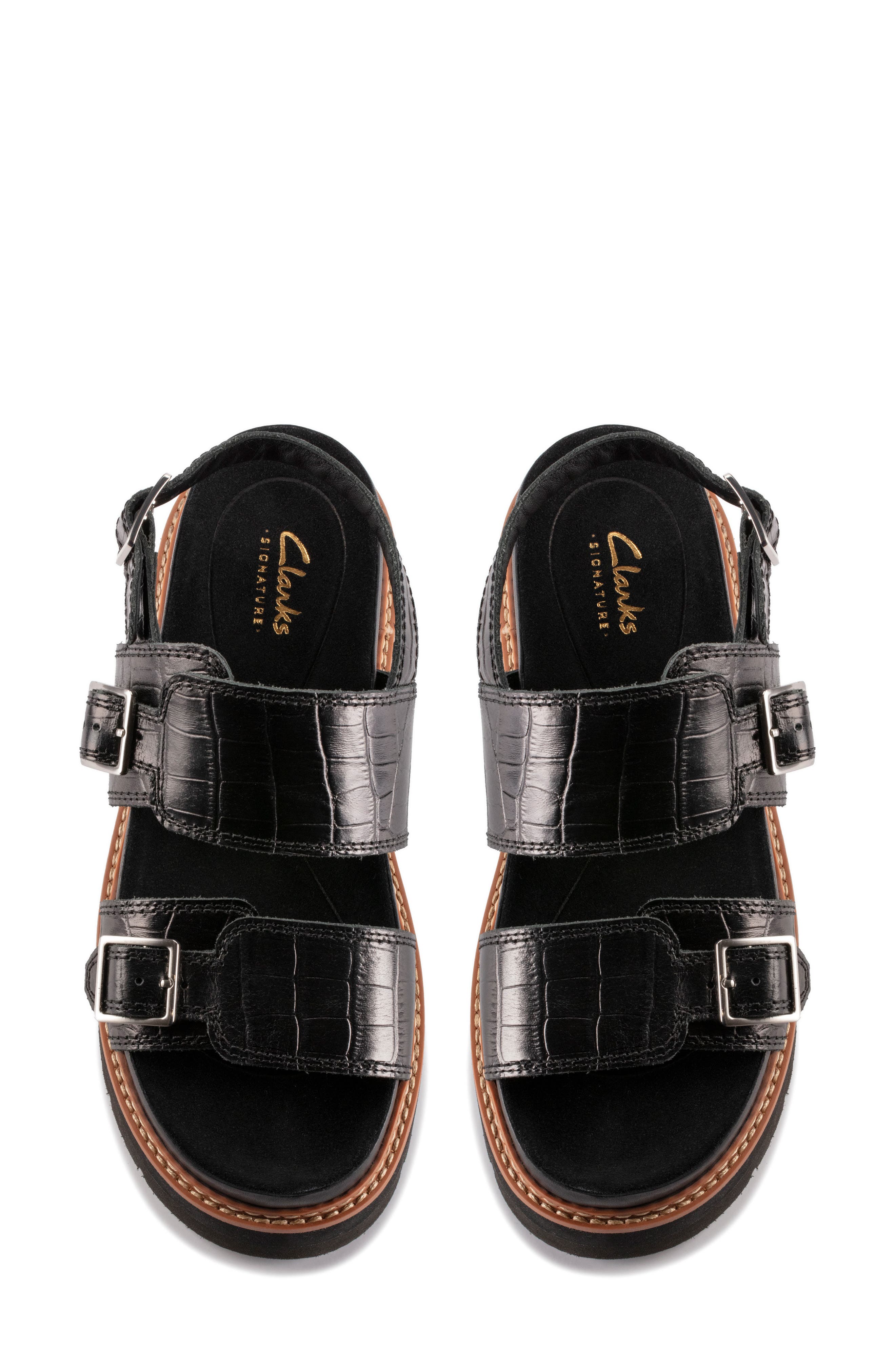 Clarks<sup>®</sup> Orianna Glide Platform Slingback Sandal, Alternate, color, 