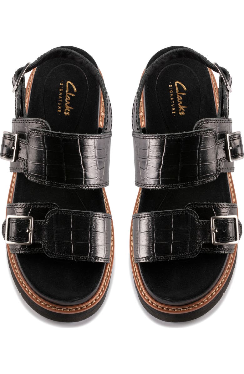 Clarks<sup>®</sup> Orianna Glide Platform Slingback Sandal, Alternate, color,