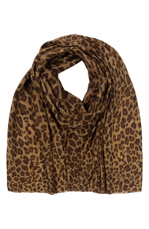 Animal Print Wool