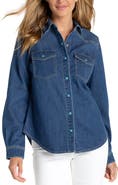 Liverpool Los Angeles Western Denim Shirt