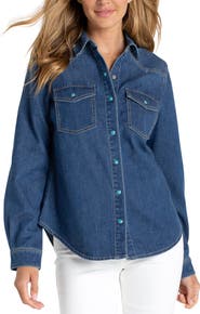 Liverpool Los Angeles Western Denim Shirt