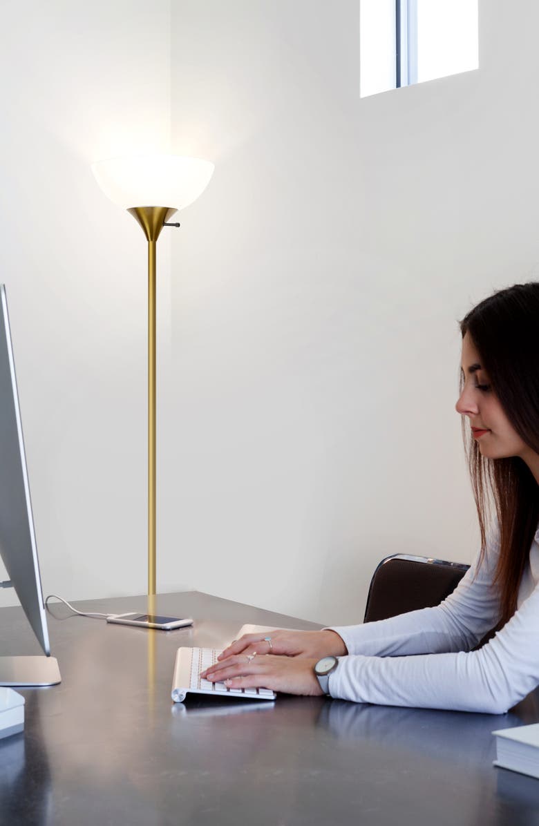 Brightech Sky Dome LED Floor Lamp, Alternate, color, 