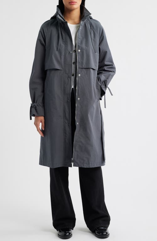 Bernardo Cotton Blend Trench Coat