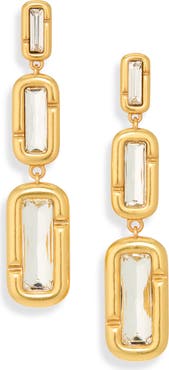 Marc Jacobs Pop J Marc Gem Linear Drop Earrings