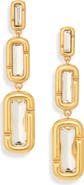 Marc Jacobs Pop J Marc Gem Linear Drop Earrings