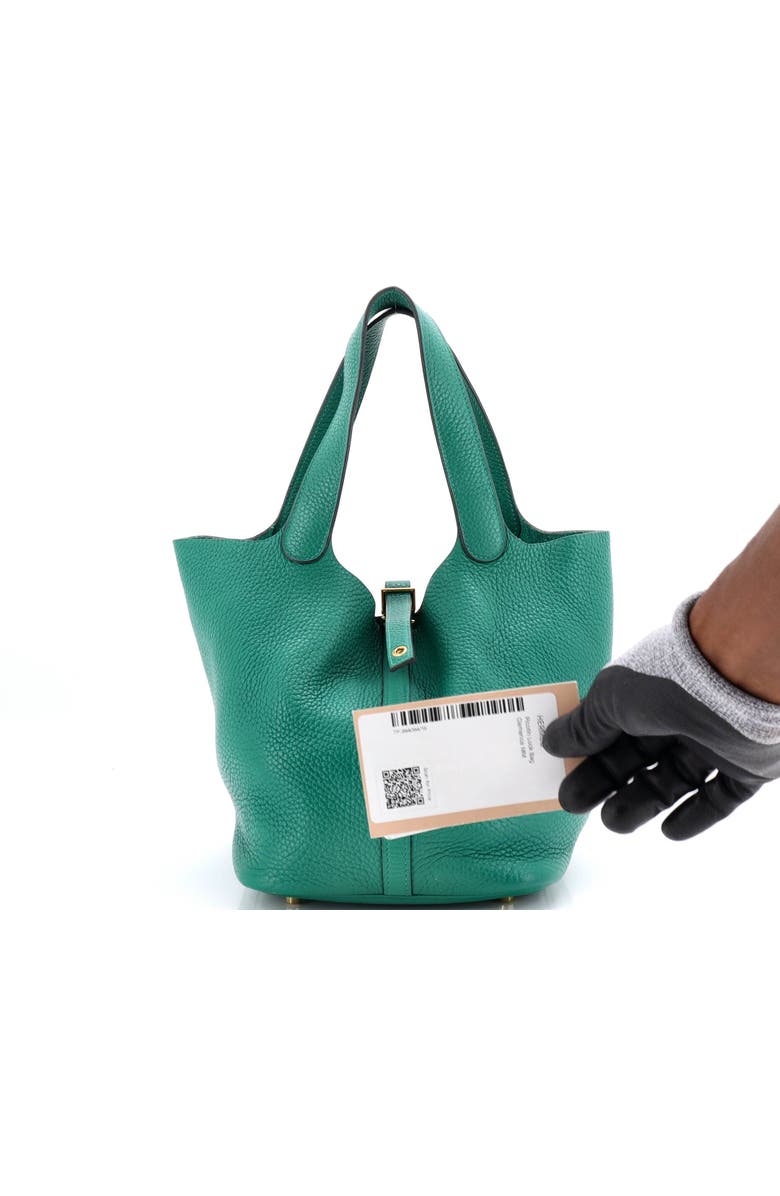 Pre-Owned Hermes Picotin Lock Bag Clemence MM, Main, color,