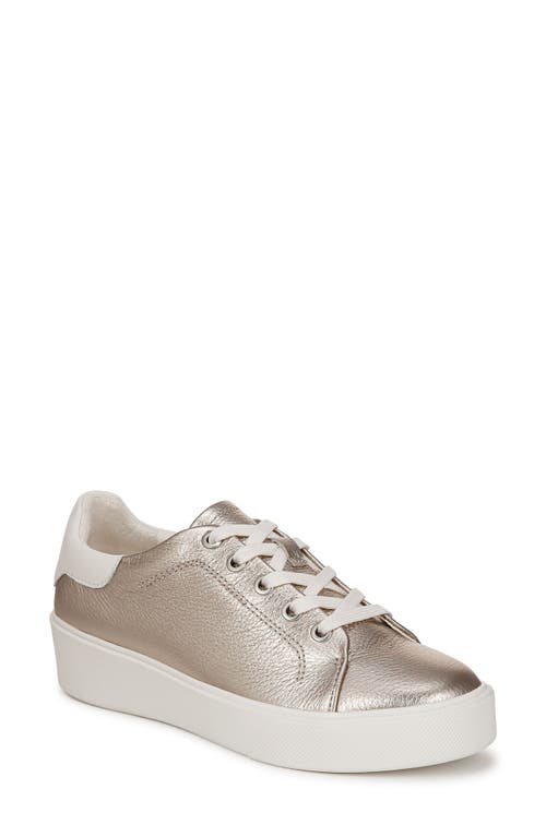 Naturalizer Morrison 3.0 Sneaker In Warm Silver/white White