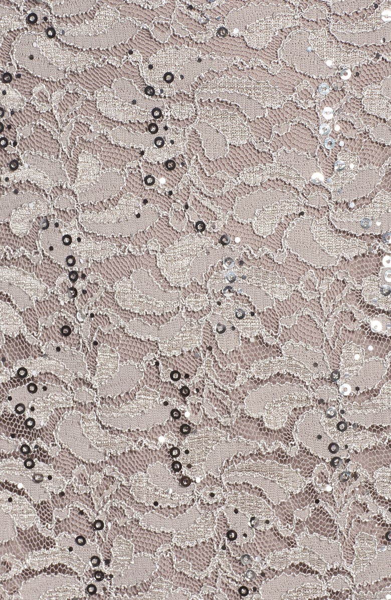 Alex Evenings Lace Cocktail Dress with Jacket, Alternate, color, 