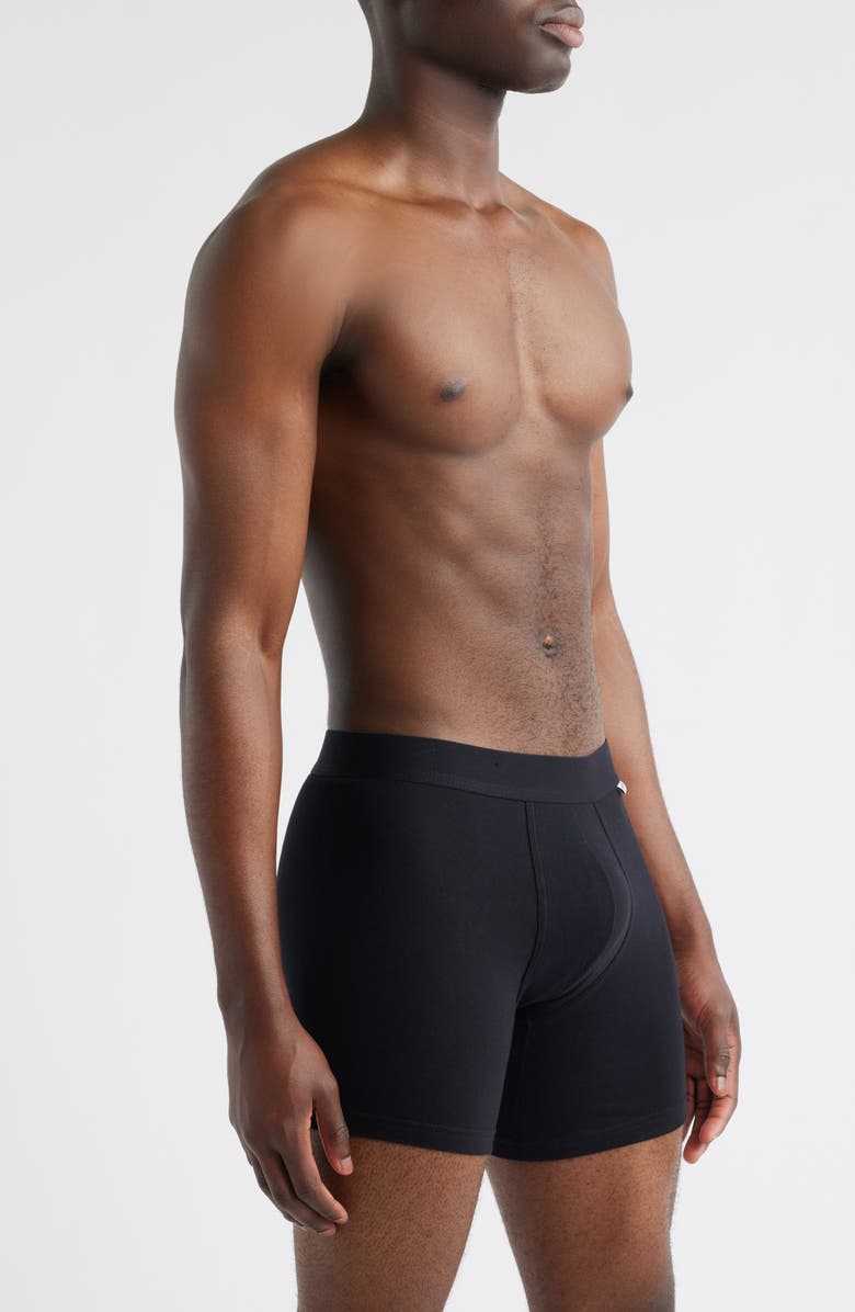 Nordstrom 3-Pack Boxer Briefs, Alternate, color, Black